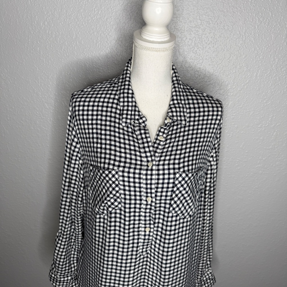 Merona Long lseeve button up XL - Picture 2 of 7